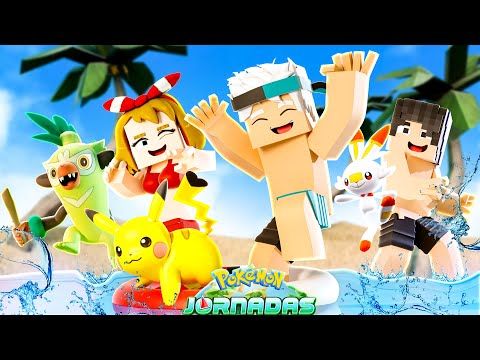 POKEMON BEACH! - POKEMON JORNADAS #05 | Minecraft