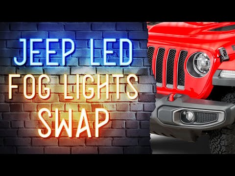 Episode 5 - 2020 Jeep Wrangler JL Sport to Rubicon LED Fog Lights - THE BUILD by Infotainment.com