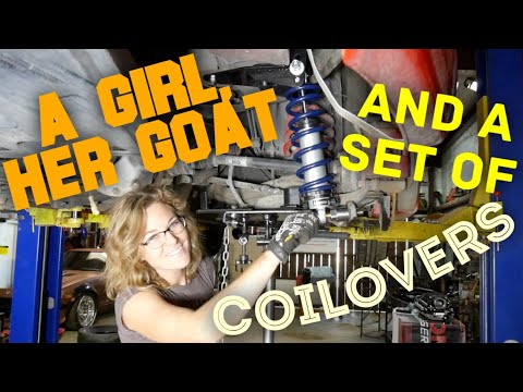 Coilover upgrade on the GTO! In the shop with Emily EP 60