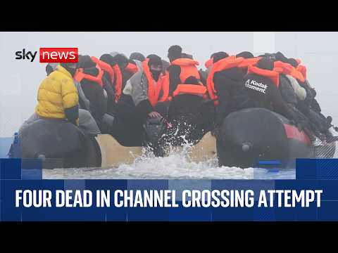 Four migrants dead off French coast during attempt to cross English Channel