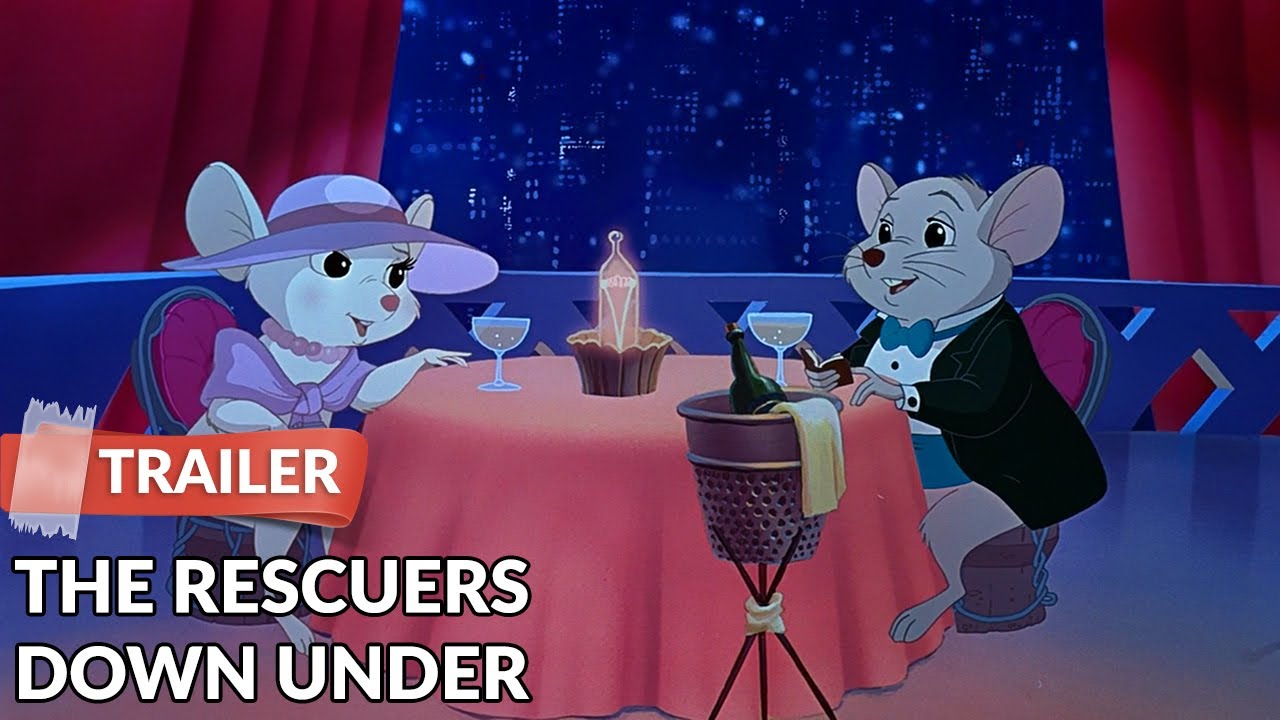 The rescuers down under (1990)