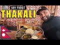 Trying my First Thakali in Nepal (OMG!) 🇳🇵
