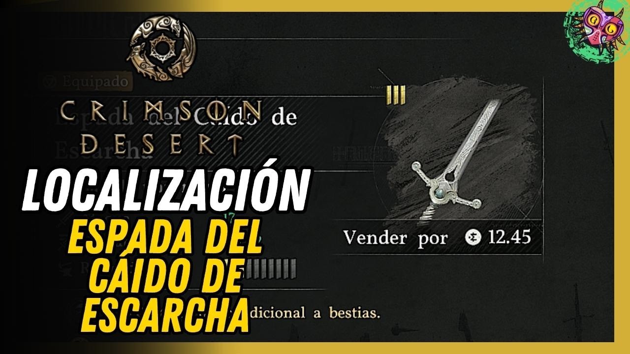 Espada Del Caído De Escarcha Ubicación Crimson Desert