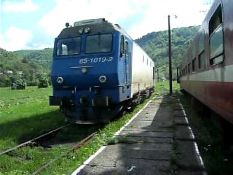 Locomotiva GM 65-1019-2 la Valea Vişeului