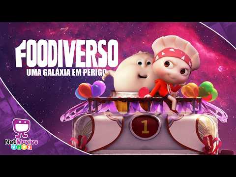 Foodiverse - Uma Galáxia em Perigo 🧸​ Filme COMPLETO GRÁTIS 🧸 | NetMovies Kids