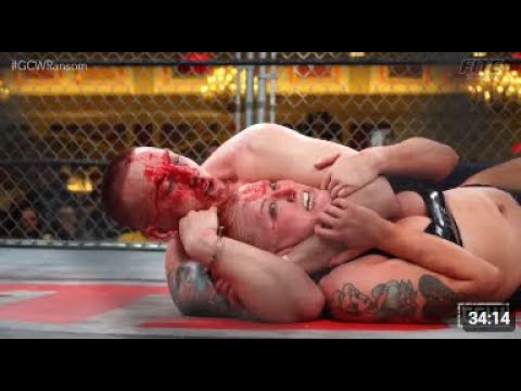 [FREE MATCH] Charles Mason Vs Allie Katch - STEEL CAGE MATCH - GCW