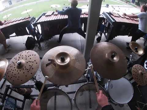 Dark Sky Percussion 2020 Rehearsal Rack Head-cam