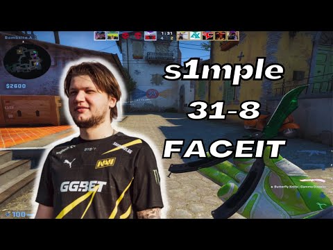 s1mple (31-8) w/friends | INFERNO POV | FACEIT Ranked | June 6, 2023