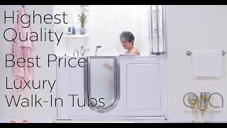 Why Ellas Walk-In Tubs Are the Ultimate Luxury & Convenience