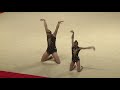 Wakefield Gym Club GOLD 13 19 WP Combined 2019 British Acrobatic Championships
