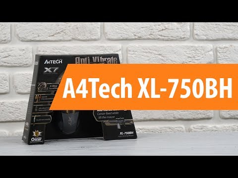 Мышь A4Tech XL-750BH черный-коричневый - Видео