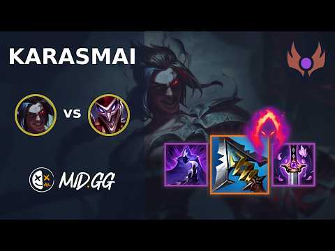 MID.GG: [ KarasMai ] Kayn JUNGLE vs Shaco | NA MASTER | LOL Season 2026