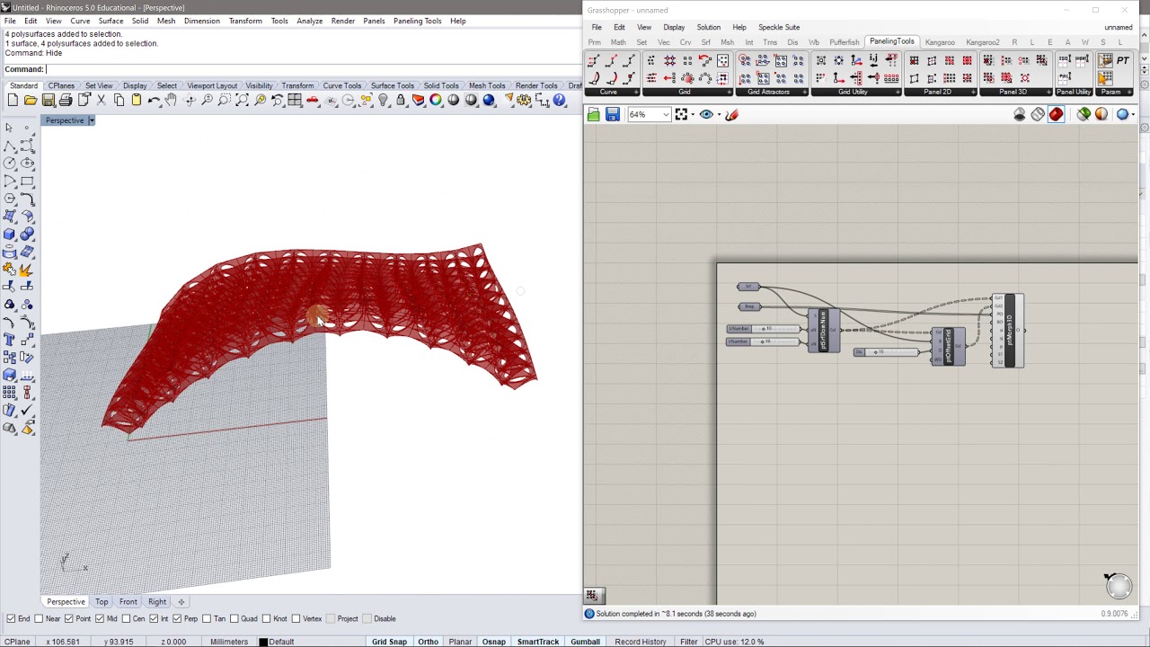 FA114 - Inclass 20 || Surface Panelization
