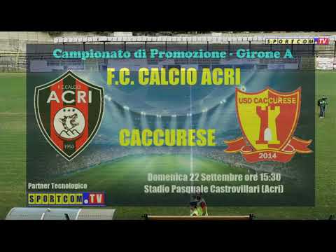Partita Integrale Fc Calcio Acri - Caccurese ( Finale 1-0 )