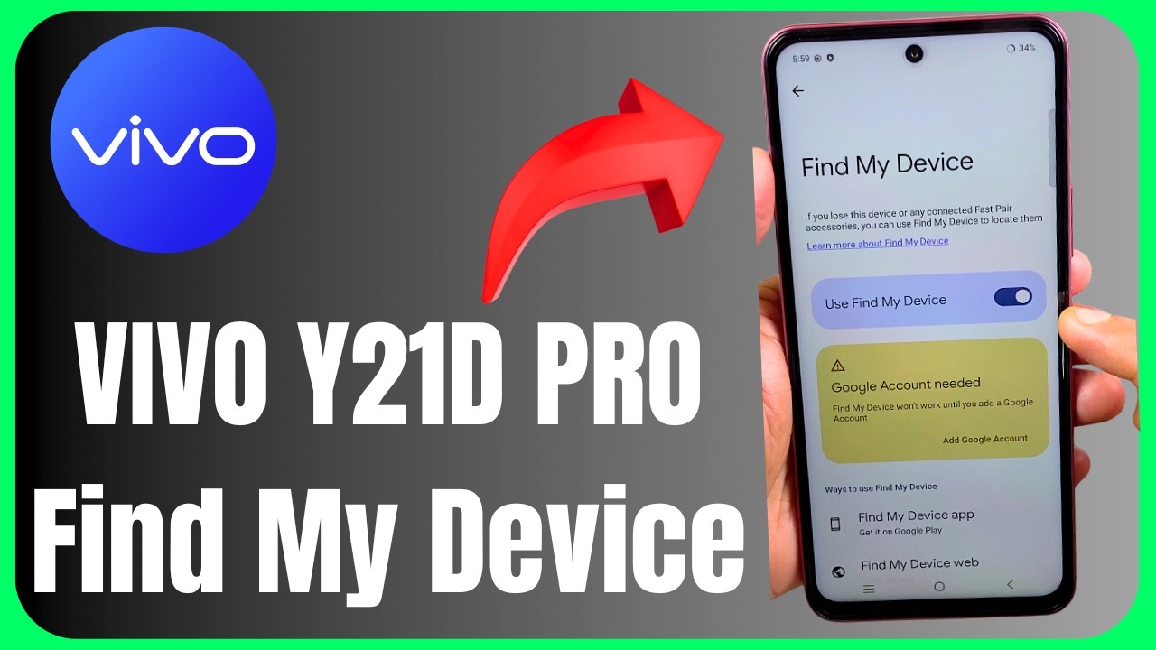 📍 Vivo Y21D Find My Device ON 😱📱 | Enable Phone Tracking & Security 🔥
