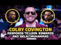 Colby Covington Reacts To Title Shot Critics, Leon Edwards, Belal Muhammad | MMA Fighting