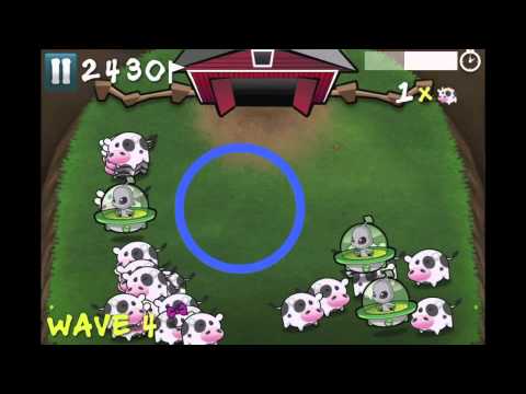 Cows vs Aliens for iPhone, iPod & iPad Review