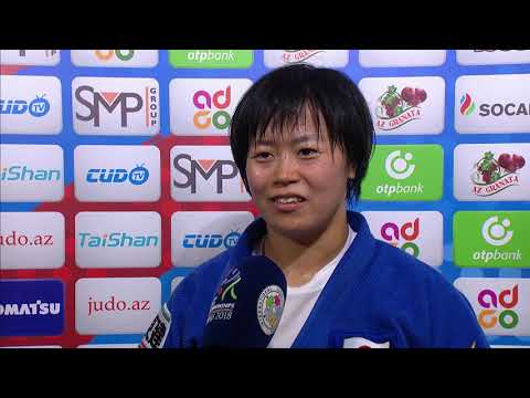 -78kg Gold Medallist Interview - Hamada Shori (JPN)