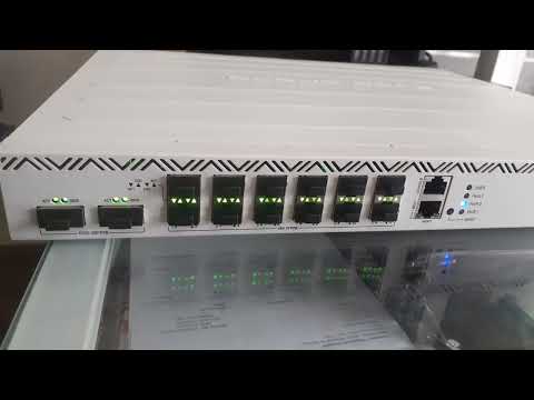 Mikrotik CCR2216-1G-12XS-2XQ POWER TEST