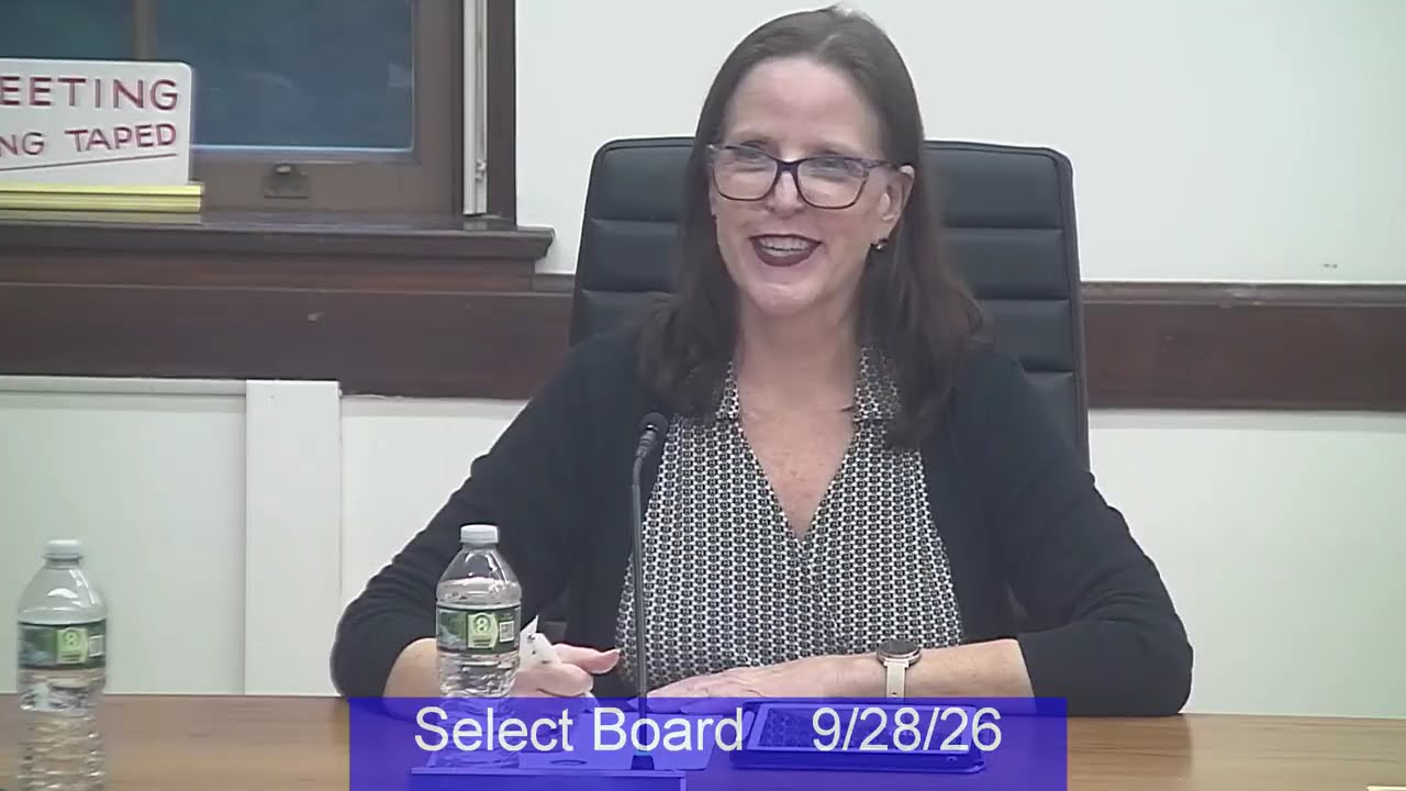 From the Select Board