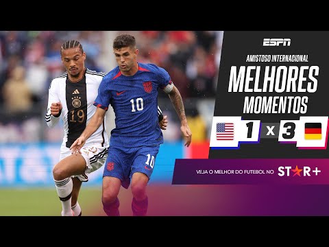 Gols e lances de Estados Unidos x Alemanha