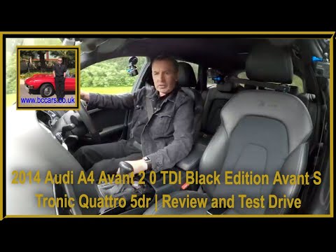 2014 Audi A4 Avant 2 0 TDI Black Edition Avant S Tronic Quattro 5dr | Review and Test Drive