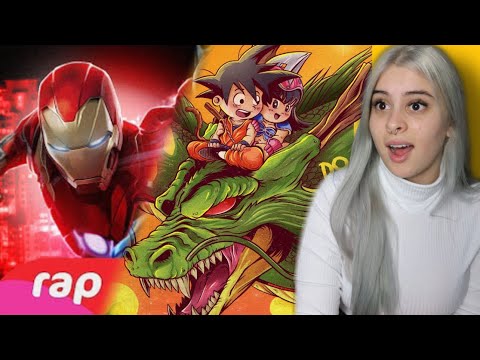 REAGINDO ao RAP DO HOMEM DE FERRO, BATMAN e ARQUEIRO VERDE e RAP ESFERAS DO DRAGÃO ‹ Alpha ›