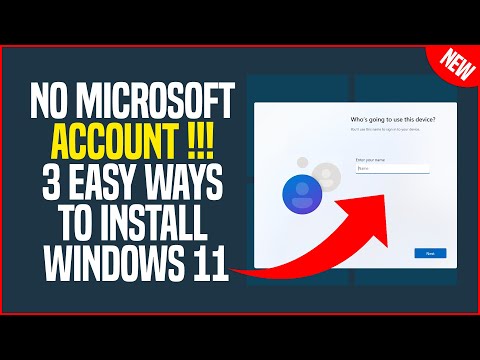 Учётная запись Microsoft не требуется! 3 простых способа установки Windows 11 (полное руководство...