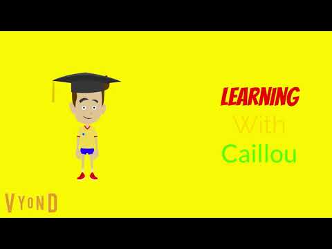 Learning With Caillou Series Trailer