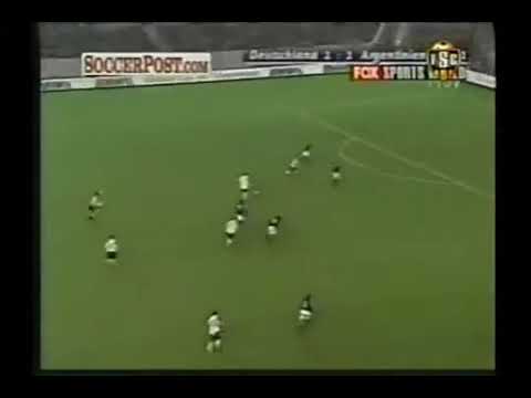 Alemania 2 - 2 Argentina juego Amistoso 2005