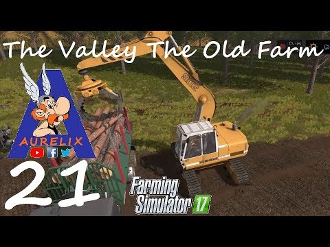 FS17 Season (PS4)  The Valley The Old Farm #21: the cousin's forest company!