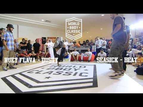 World BBoy Classic Middle East 2014 | Huey Flava & Dusty Dust vs SeaSick & Beat