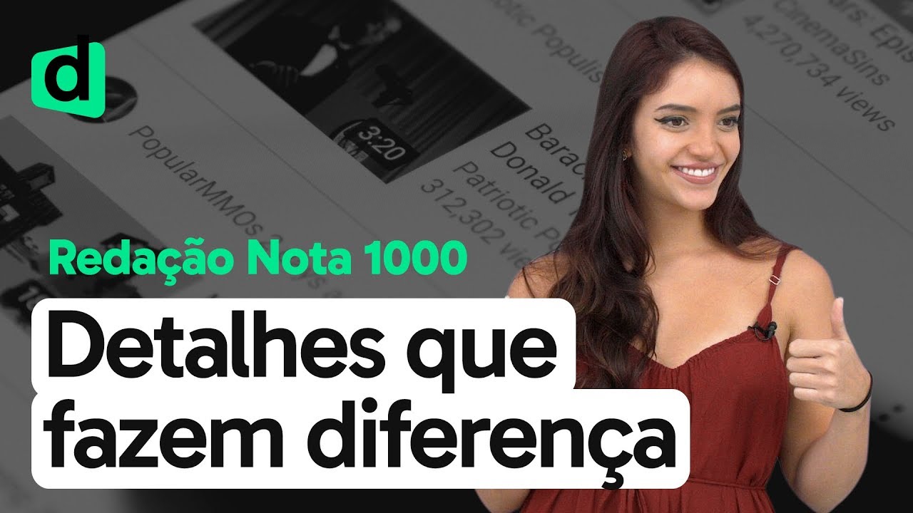 COMO CHEGAR NA REDAÇÃO NOTA 1000 | COM DÉBORA ALADIM | REDAÇÃO NOTA MIL