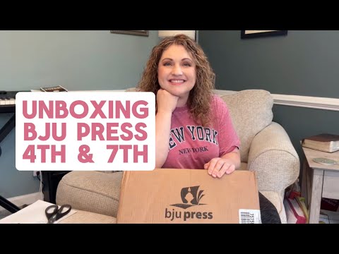 BJU Press Unboxing: 4th & 7th Grades