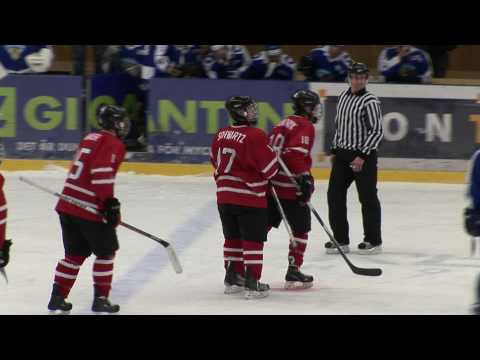 Noah Schwartz goal against Finland (3 Nations Tournament 2010)