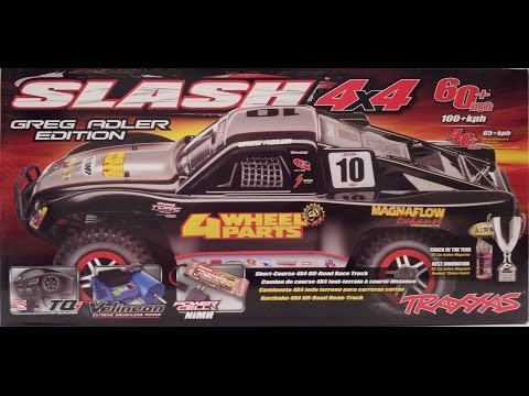 Traxxas Slash 4x4 Greg Adler Edition RC SCT Unboxing