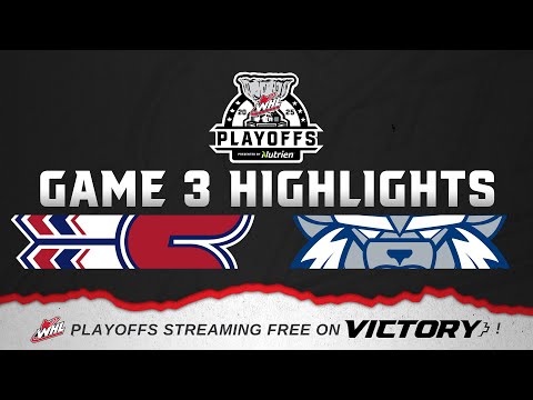 Spokane Chiefs at Victoria Royals — Game 3 | 2025 WHL Playoffs Highlights