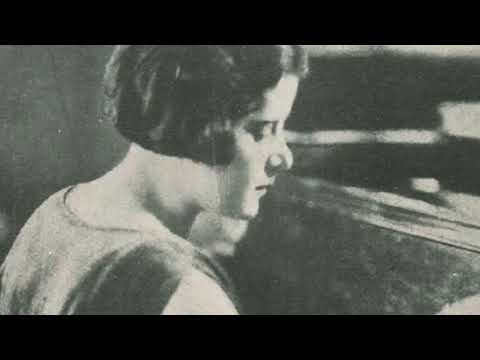 Guiomar Novaes plays Albeniz-Godowsky Tango (1927)