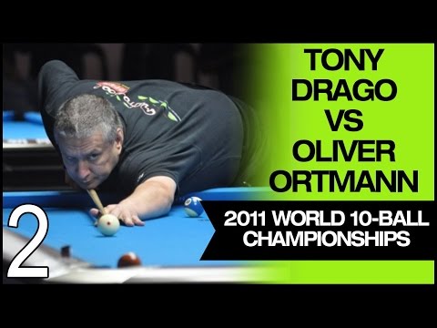 Tony DRAGO vs Oliver ORTMANN - 2011 World 10-ball Championship