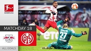 Magical Nkunku! | RB Leipzig - 1. FSV Mainz 05 4-1 | All Goals | Matchday 18 – Bundesliga 2021/22