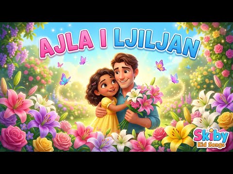 🌼Ajla i ljiljan – 🌸Mirisna pjesma o porodici i sreći | Skiby Kid Songs
