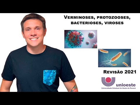 Doenças : protozooses, verminoses, bacteriose e viroses. Revisão UNIOESTE 2021.