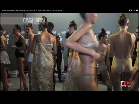 "ADRIANA DEGREAS" Swimwear Backstage - Spring Summer 2013 Sao Paulo Fashion Week SPFW