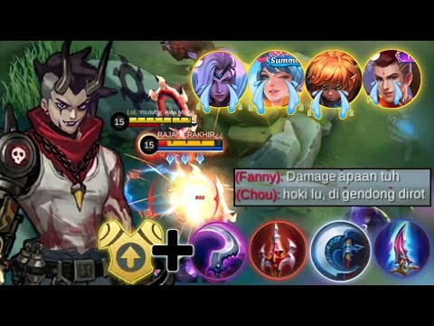 DYRROTH BEST BUILD!! DYRROTH FULL DAMAGE BUILD ONE HIT DELETE ENEMY!!