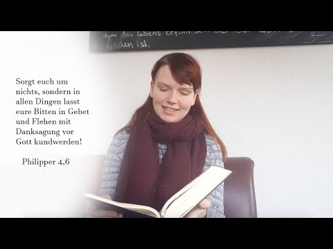 60-Sekunden-Impulse: Philipper 4,6 – Sorgt euch um nichts …