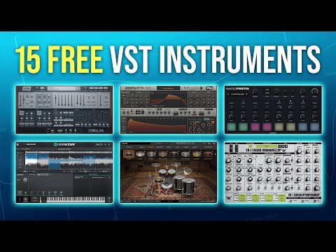 Top 15 FREE VST Instruments in 2025 (Synths, Acoustic Instruments & More)