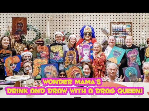 Wonder Mama's Drink and Draw