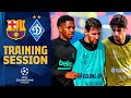 ?? BARÇA ready for next CHAMPIONS LEAGUE challenge!!
