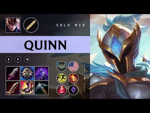 Quinn Mid vs Zed - NA Challenger Patch 25.24