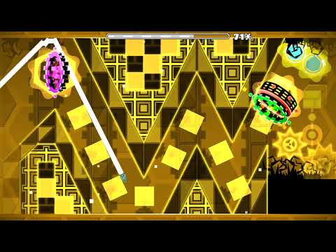 Chrome Castle (By DWShin) Complete | Geometry Dash [Medium Demon]